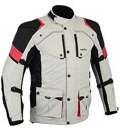 Chaqueta de Moto Lovo 4 Estaciones Blanca