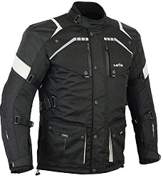 Chaqueta Moto Lovo 4 Estaciones Negra